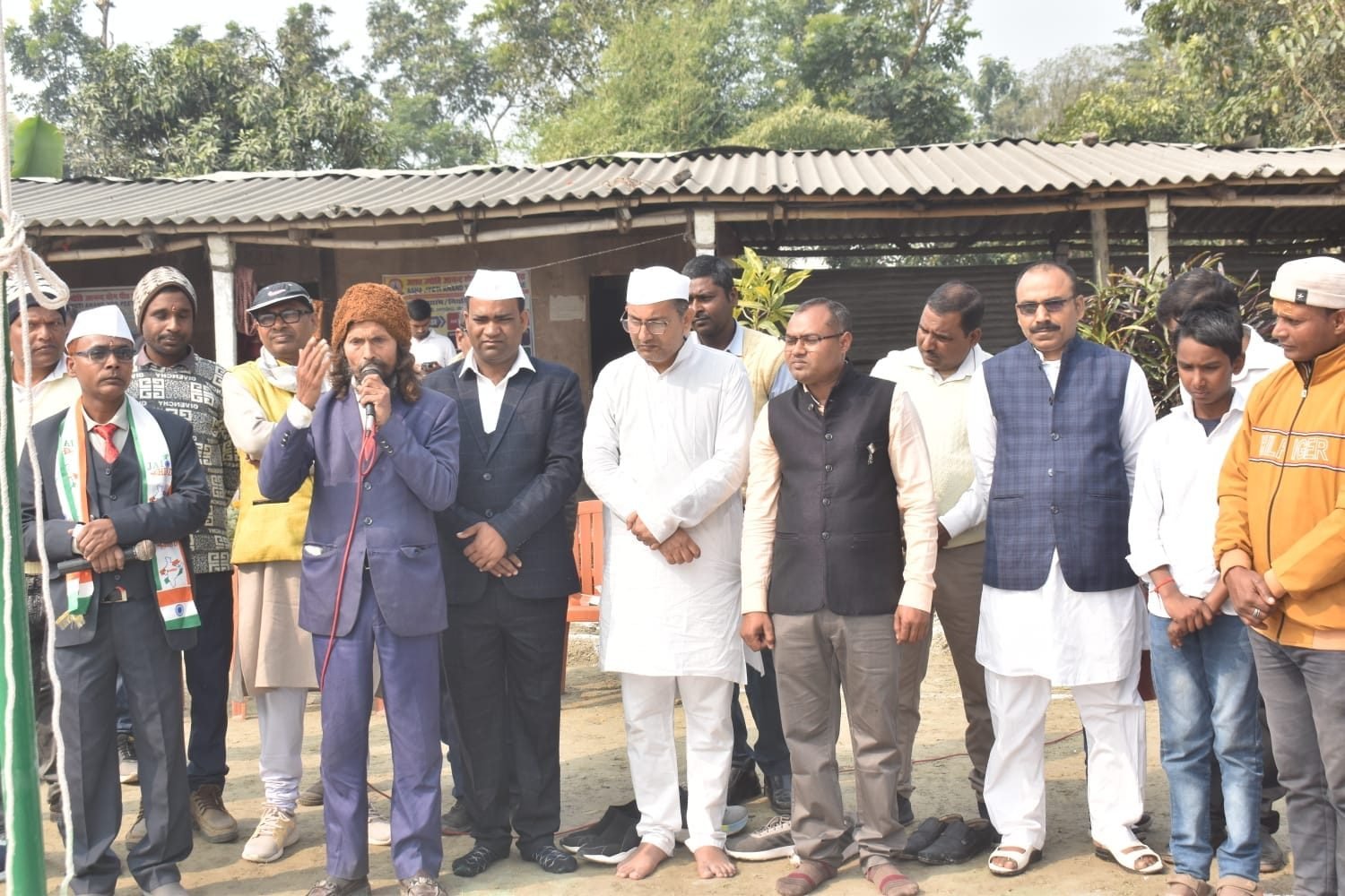 Large institute community gathering